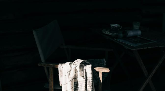 August Poetry: 4 legs and a seat