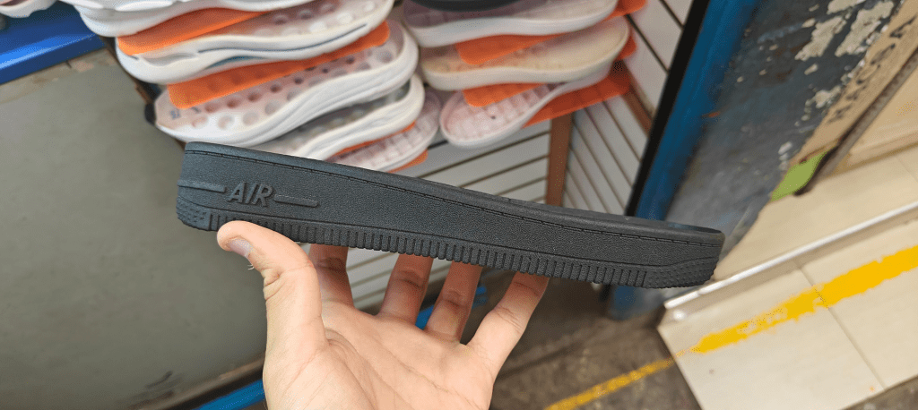 triple black air force 1 midsole units from factory