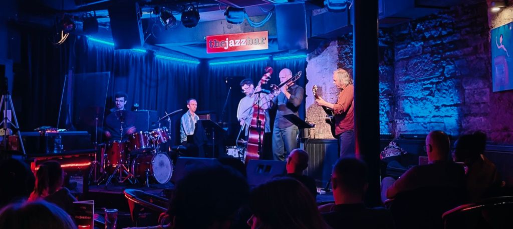 Five Piece Jazz playing in Edinburgh at the The Jazz Bar venue