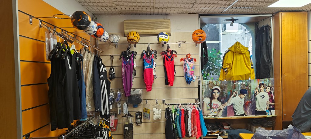 catania sicily old sports shop on via etnea