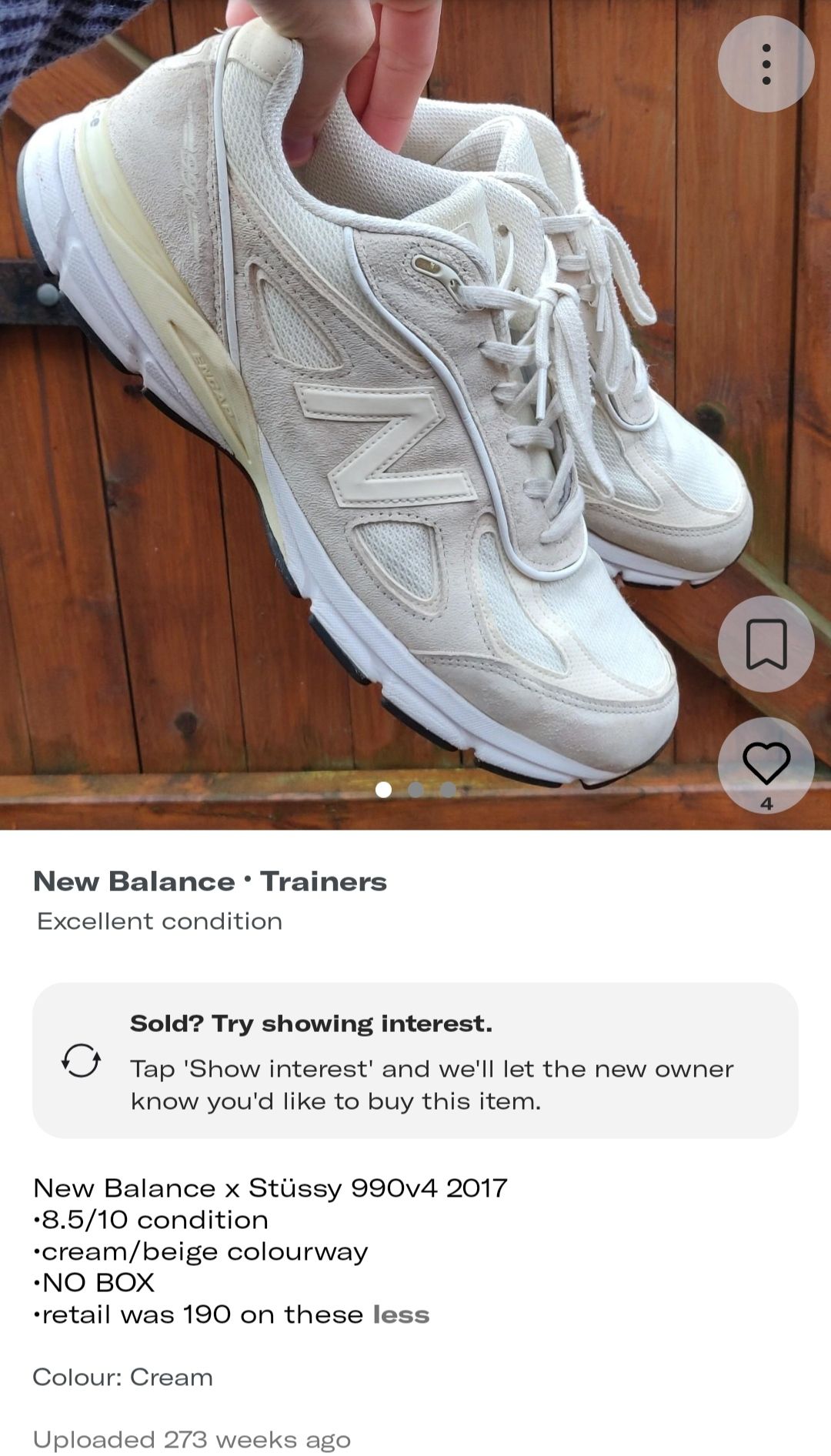 My Memories of the Stussy x New Balance 990v4 | wear shoes, write